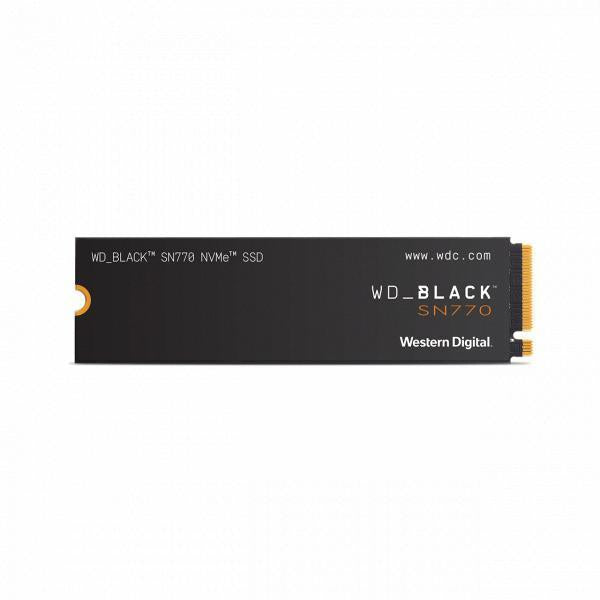 Afbeelding laden in galerijviewer, Western digital wds100t3x0e sn770 black ssd, 1 tb, m.2n vme, pcie gen4 x4, 5150 4900 mb s
