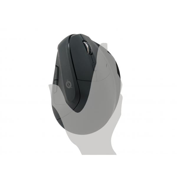 Afbeelding laden in galerijviewer, Conceptronic lorcan03b lorcan ergo 6-button ergonomic bluetooth mouse, bluetooth, optical, 1600 dpi
