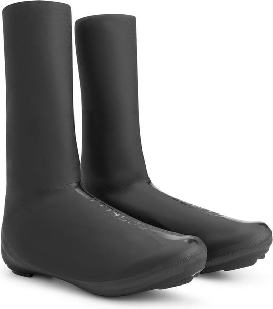 Rogelli pu slim dames en heren overschoenen - zwart