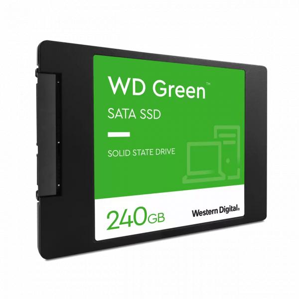 Afbeelding laden in galerijviewer, Western digital wds240g3g0a green ssd, 240 gb, sata3, 6 gbps, 545 mb s
