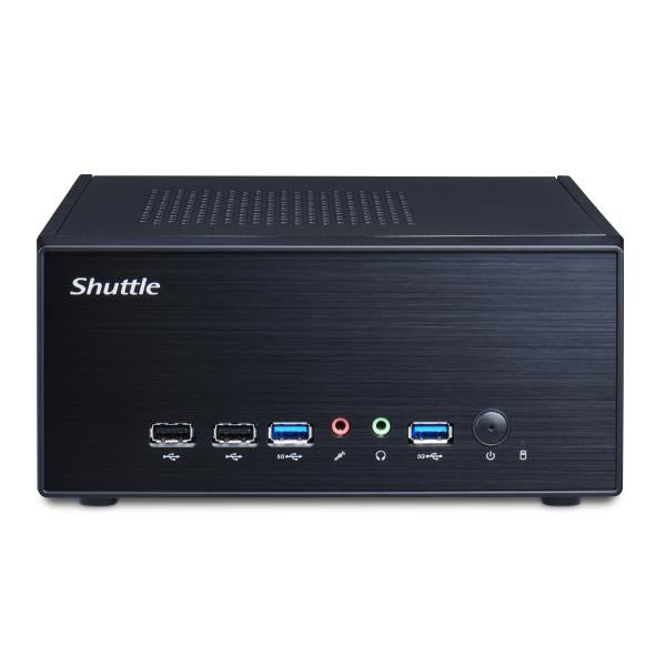 Afbeelding laden in galerijviewer, Shuttle xh510g2 xpc slim pc barebone, intel h510, lga1200, 2x ddr4 (max.64gb) 2.5 bay, hdmi, dp
