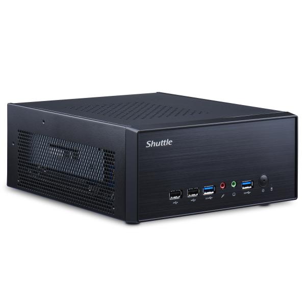 Afbeelding laden in galerijviewer, Shuttle xh510g2 xpc slim pc barebone, intel h510, lga1200, 2x ddr4 (max.64gb) 2.5 bay, hdmi, dp

