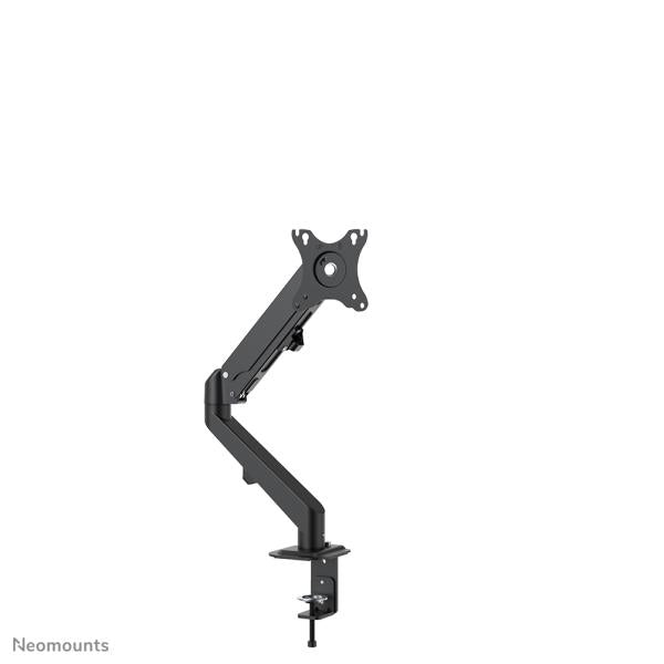 Afbeelding laden in galerijviewer, Neomounts ds70-700bl1 gas spring desk mount, clamp grommet, 17 - 27 inch, black
