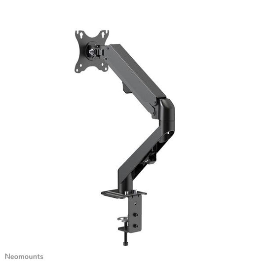 Neomounts ds70-700bl1 gas spring desk mount, clamp grommet, 17 - 27 inch, black