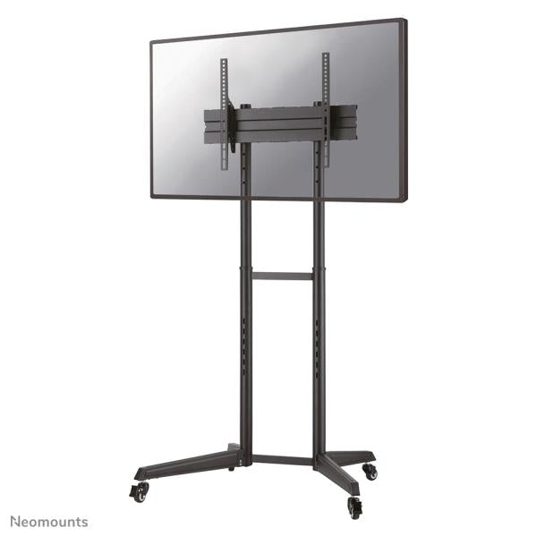 Afbeelding laden in galerijviewer, Neomounts neomounts fl50-540bl1 mobile floor stand, 37 70 inch, height adjustable: 128.5-145cm
