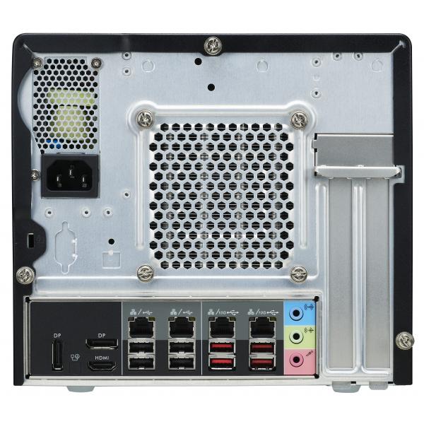 Afbeelding laden in galerijviewer, Shuttle sw580r8 black xpc cube pc barebone, lga1200, intel, 4x ddr4, dimm, m.2, 500w 80+ gold
