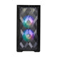 Cooler master cooler td300-kgnn-s00 td300 mesh, matx, midi-towe, argb, 3d mesh front, removable top, black