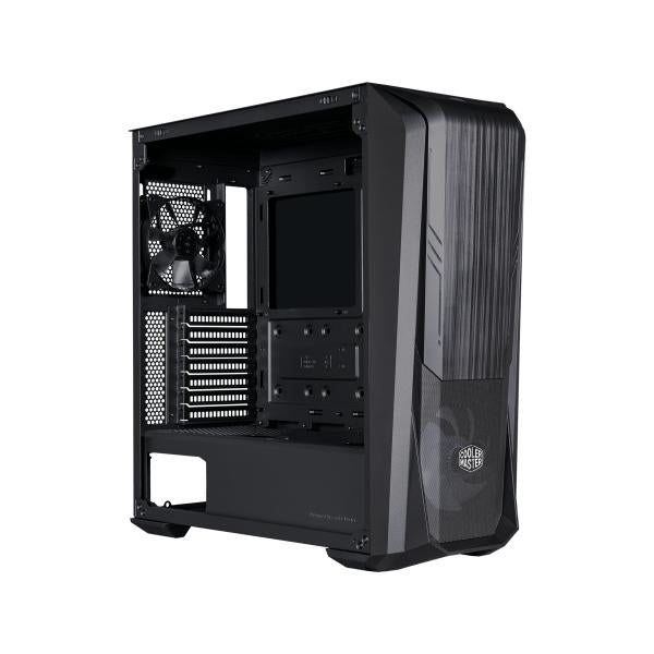 Afbeelding laden in galerijviewer, Cooler master mb500-kgnn-s00 masterbox 500 black, atx, midi-tower, window, argb, finemesh, tool-free
