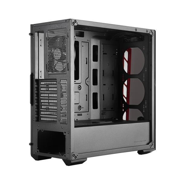Afbeelding laden in galerijviewer, Cooler master mb520-kgnn-s01 masterbox 520 black, atx, midi-tower, edge-to-edge transparent window
