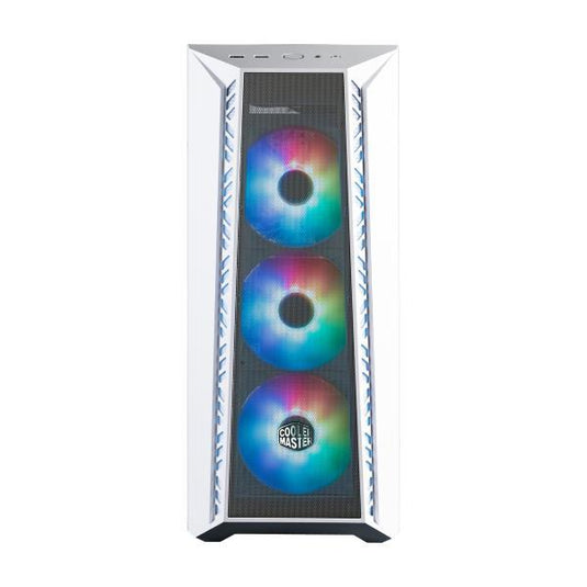 Cooler master mb520-wgnn-s01 masterbox 520 white, atx, midi-tower, edge-to-edge transparent window