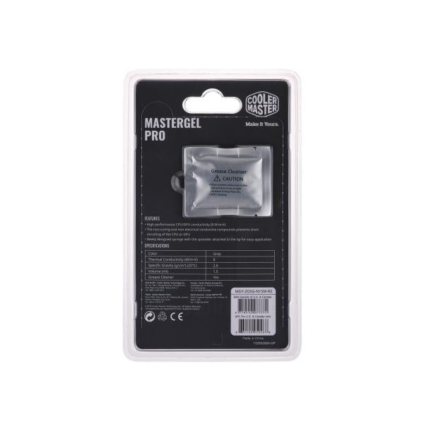 Afbeelding laden in galerijviewer, Cooler master mgy-zosg-n15m-r2 mastergel pro v2, 1.5ml, 8 w m-k, gray
