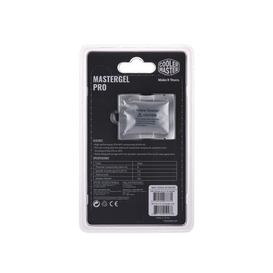 Cooler master mgy-zosg-n15m-r2 mastergel pro v2, 1.5ml, 8 w m-k, gray