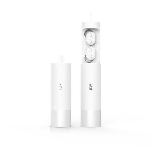Afbeelding laden in galerijviewer, Silicon power sp5mwasybp81bt0w blast plug bp81 headset, wireless bluetooth 5.0, calls music, white
