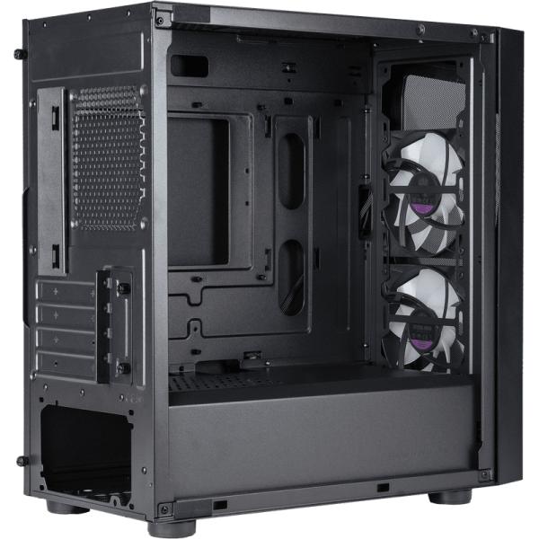 Afbeelding laden in galerijviewer, Cooler master cp320-kgnn-s00 cmp 320, matx, midi-tower, 120mm, window, argb, black
