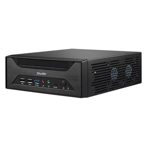 Afbeelding laden in galerijviewer, Shuttle xh610 xpc slim barebone, lga1700, intel h610, hdmi, dp, vga, 2x com, 2x lan, 2x2.5 , 24 7
