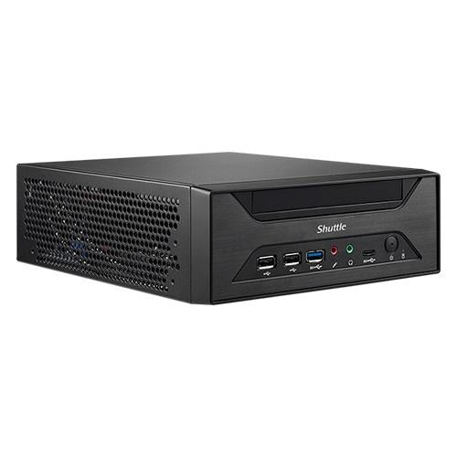 Afbeelding laden in galerijviewer, Shuttle xh610 xpc slim barebone, lga1700, intel h610, hdmi, dp, vga, 2x com, 2x lan, 2x2.5 , 24 7

