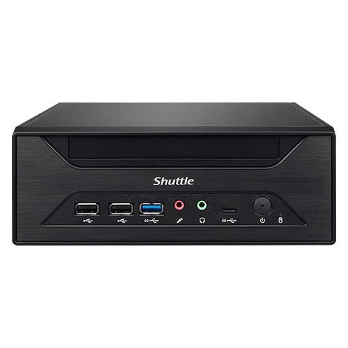 Afbeelding laden in galerijviewer, Shuttle xh610 xpc slim barebone, lga1700, intel h610, hdmi, dp, vga, 2x com, 2x lan, 2x2.5 , 24 7
