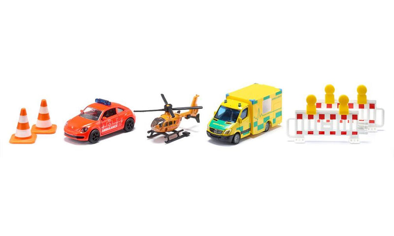Afbeelding laden in galerijviewer, Siku reddingsdienst cadeauset 1:87 nr 6332
