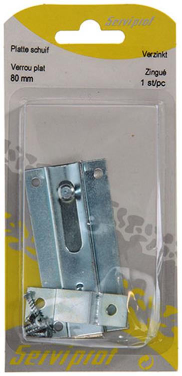 Afbeelding laden in galerijviewer, Mack 1013277 - 1 platte schuif verzinkt a 80 - b 25 mm | 5 stuks
