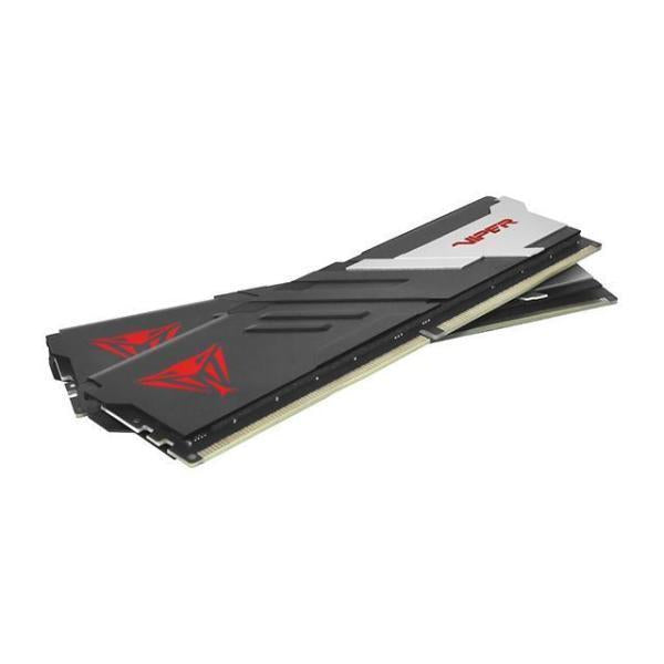 Afbeelding laden in galerijviewer, Patriot viper venom 32 gb ddr5-6400 (2x 16 gb) werkgeheugen (zwart, pvv532g640c32k, xmp 3.0)
