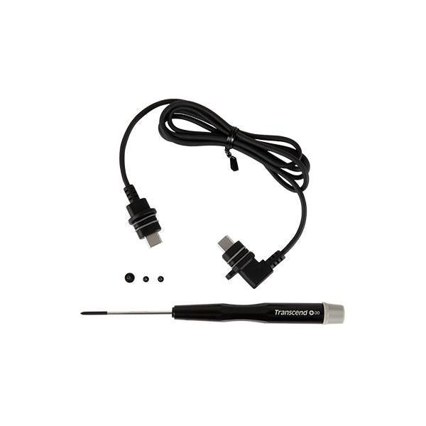 Afbeelding laden in galerijviewer, Transcend transcend ts-dbk3 body camera accessory kit, cable, 1m, black
