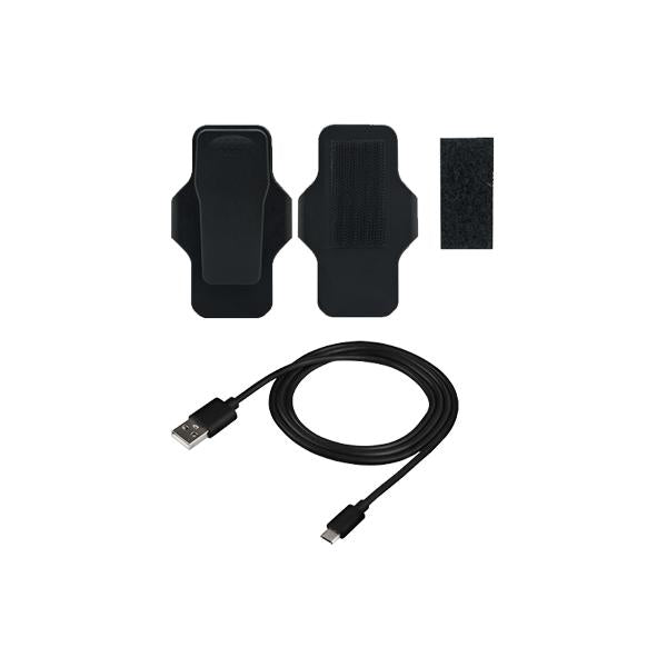 Afbeelding laden in galerijviewer, Transcend ts-dbk4 body camera accessory kit for dpb10b, black
