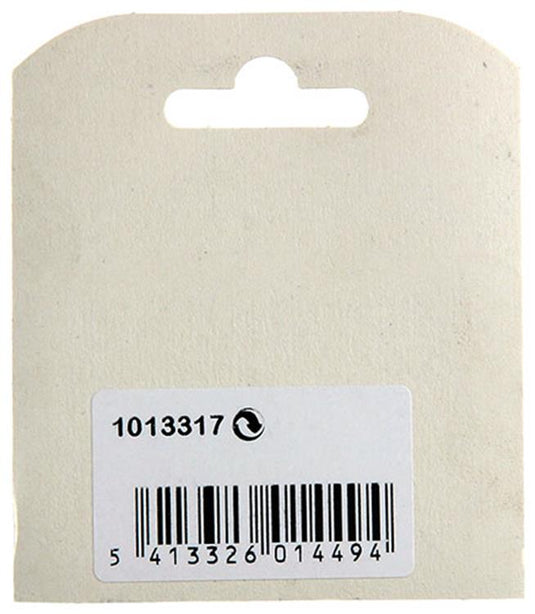 Mack 1013317 - 12 plankdragers ø 7mm hulzen ø 7,5 mm vernikkeld | 5 stuks