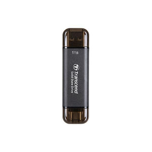 Transcend ts1tesd310c esd310c external ssd, 1tb, usb type-c type-a, 10gbps