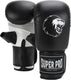 Super pro combat gear victor bokszakhandschoenen zwart wit medium