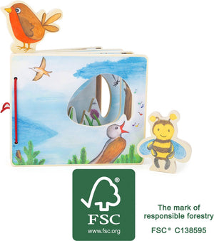 Small foot - picture book the world of the skies, interactive
