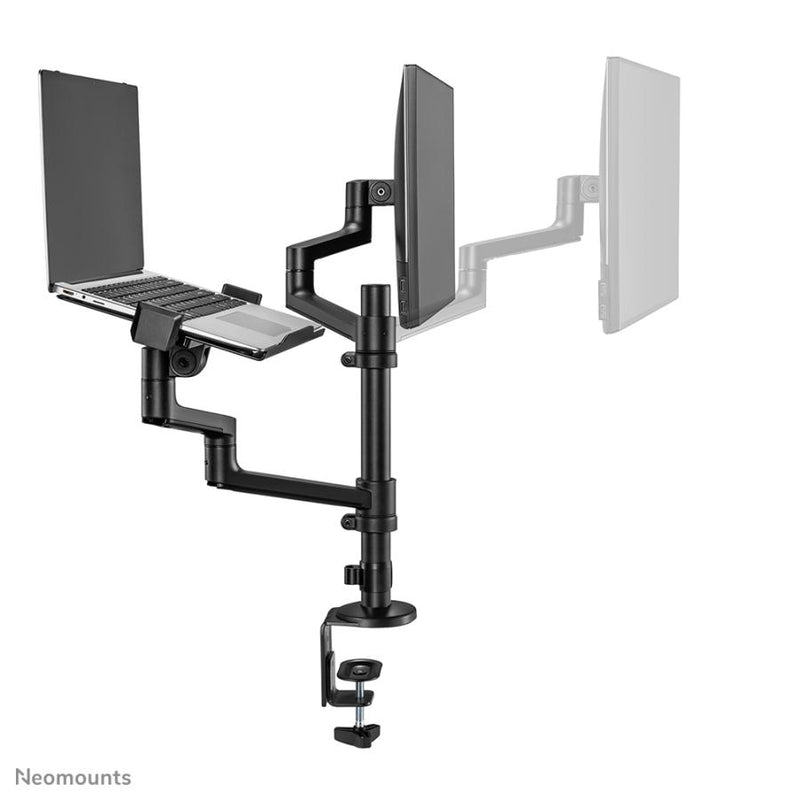 Afbeelding laden in galerijviewer, Neomounts ds20-425bl2 monitor desk-mount, 17 - 27 , 8 kg, 360°, black
