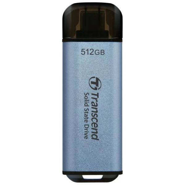 Afbeelding laden in galerijviewer, Transcend ts1tesd300c esd300c external ssd, 1tb, usb type-c, 10 gbps, 1050 950 mb s, blue
