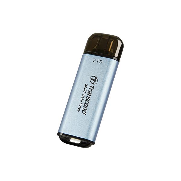 Afbeelding laden in galerijviewer, Transcend ts1tesd300c esd300c external ssd, 1tb, usb type-c, 10 gbps, 1050 950 mb s, blue
