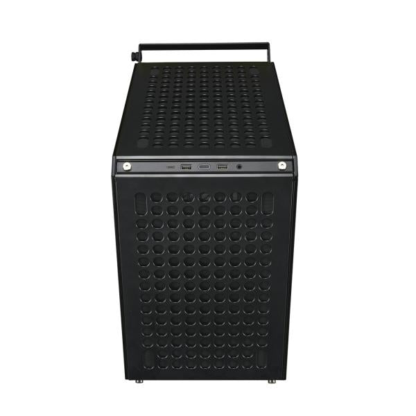Afbeelding laden in galerijviewer, Cooler master q500-kgnn-s00 qube 500 flatpack, atx, midi-tower, glass window, usb 3.2 type-c, black
