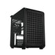 Cooler master q500-kgnn-s00 qube 500 flatpack, atx, midi-tower, glass window, usb 3.2 type-c, black