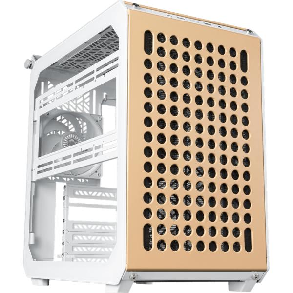 Afbeelding laden in galerijviewer, Cooler master q500-dgnn-s00 qube 500 flatpack macaron edition atx, multi-color front, 120 140 mm

