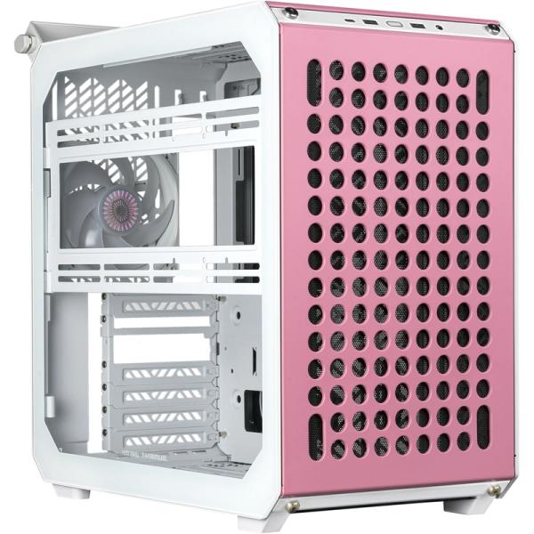 Afbeelding laden in galerijviewer, Cooler master q500-dgnn-s00 qube 500 flatpack macaron edition atx, multi-color front, 120 140 mm
