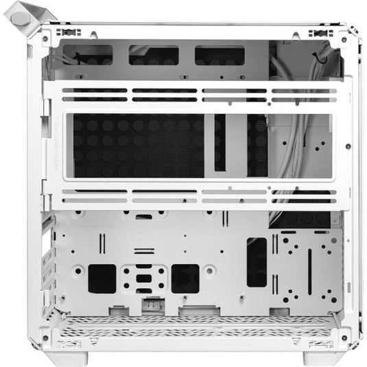 Cooler master q500-wgnn-s00 qube 500 flatpack white, atx, usb 3.2, 120 140 mm, water-cooling ready