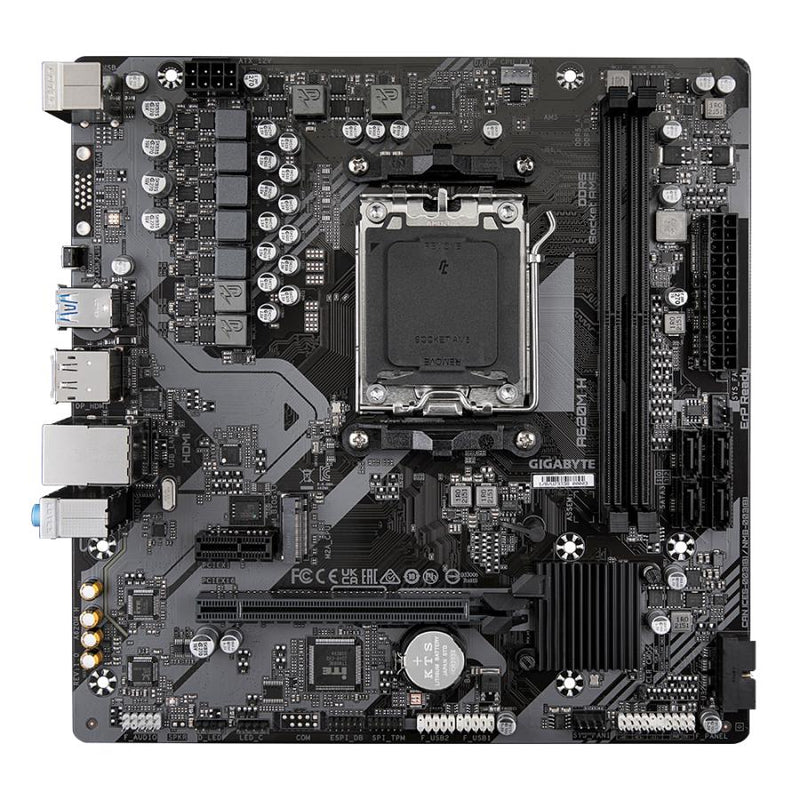 Afbeelding laden in galerijviewer, Gigabyte a620m h, matx, amd am5, a620, ddr5, 96 gb, usb 3.2 gen 1, m.2, gbe lan
