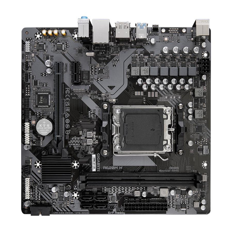 Afbeelding laden in galerijviewer, Gigabyte a620m h, matx, amd am5, a620, ddr5, 96 gb, usb 3.2 gen 1, m.2, gbe lan
