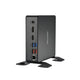 Shuttle nc40u xpc nano pc nc40u mini pc barebone, intel celeron 7305u, 6x usb3.2, 2x m.2, lan, 24 7