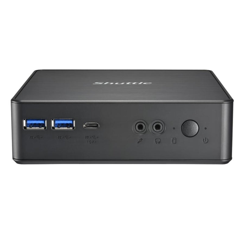 Afbeelding laden in galerijviewer, Shuttle nc40u3 xpc nano pc, intel core i3-1215u, 1x hdmi, 1x dp,1xusb-c dp, 6x usb3.2, 1x 2.5
