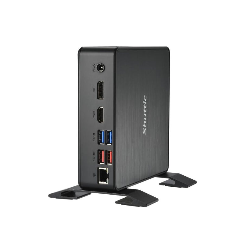 Afbeelding laden in galerijviewer, Shuttle nc40u3 xpc nano pc, intel core i3-1215u, 1x hdmi, 1x dp,1xusb-c dp, 6x usb3.2, 1x 2.5

