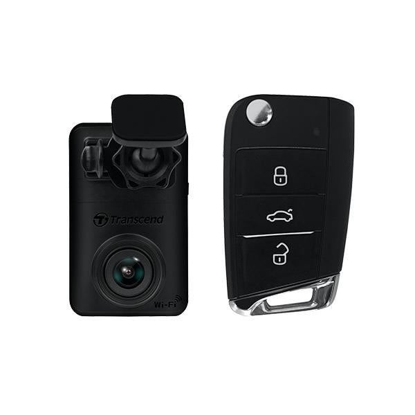 Afbeelding laden in galerijviewer, Transcend ts-dp10a-64g 64gb, dashcam, drivepro 10,non-lcd, 1440p 2k qhd, 140°, wi-fi, usb2. microsd
