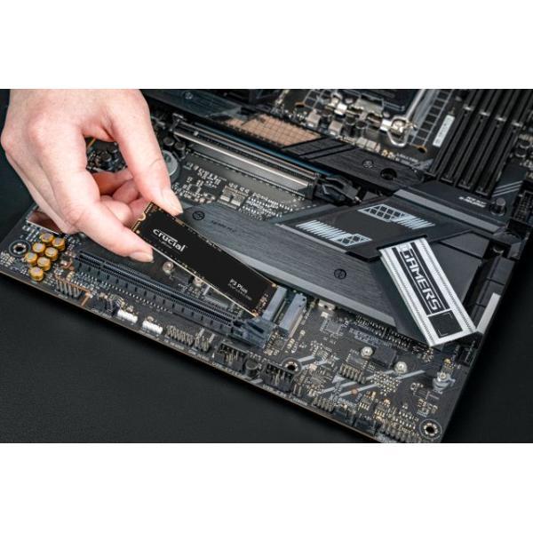 Afbeelding laden in galerijviewer, Crucial ct500p3pssd8 ct500p3ps p3 plus ssd, 500gb, m.2 pcie nvme, 3d nand, 4700 1900 mb s
