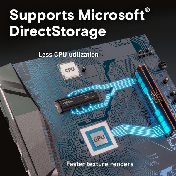 Afbeelding laden in galerijviewer, Crucial T500 1 TB met heatsink
