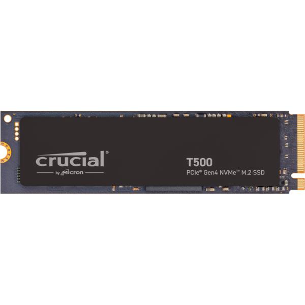 Afbeelding laden in galerijviewer, Crucial ct500t500ssd8 t500 ssd, 500 gb, m.2 2280, pcie 4.0 nvme, 7300 6800 mb s, no hs
