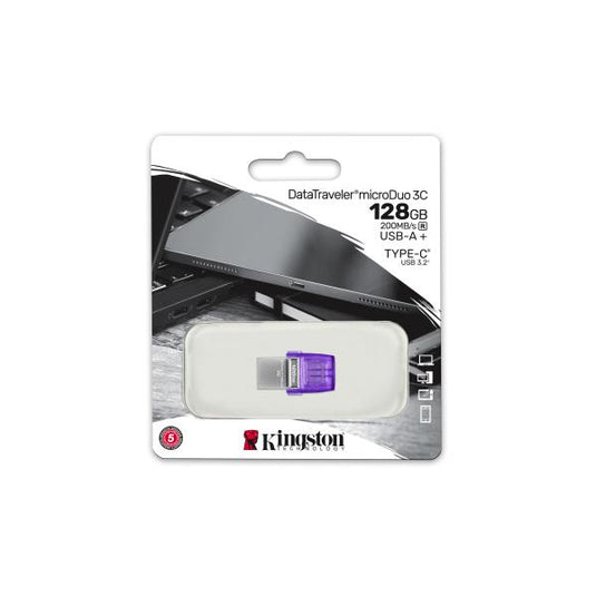 Kingston DataTraveler microDuo 3C 128 GB