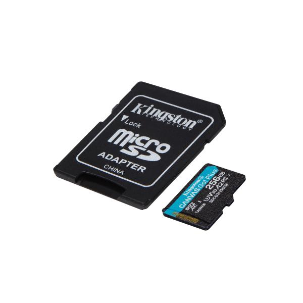 Afbeelding laden in galerijviewer, Kingston Canvas Go! Plus microSDXC 256 GB
