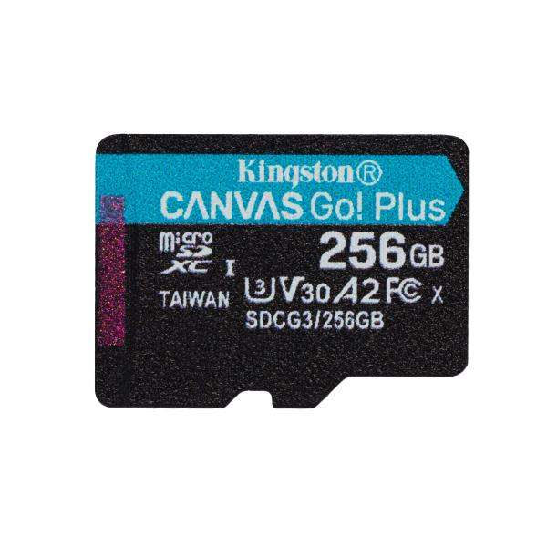 Afbeelding laden in galerijviewer, Kingston Canvas Go! Plus microSDXC 256 GB
